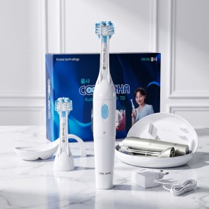 [설날선물] 전동칫솔 쿨샤 7D 고급형 풀세트(성인용) 2셋트